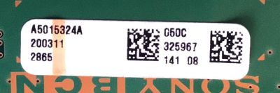 KIT DE TARJETAS PARA TV SONY 4K / MAIN A5015324A 050 / 1-002-850-11 / 100284911 / T-CON 6871L-5952A / 6870C-0814A / 1-001-519-11 / LED DRIVER A5010444A 088 / 1-004-240-11 / 100423911 / PANEL YS9F043HNG01 / DISPLAY LC430EQY(SM)(A2) / MODELO XBR-43X800H - Imagen 2